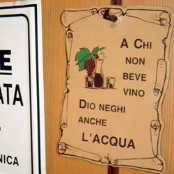 볼로냐 레스토랑 Vini d'Italia