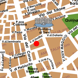 Map of L'Archetto